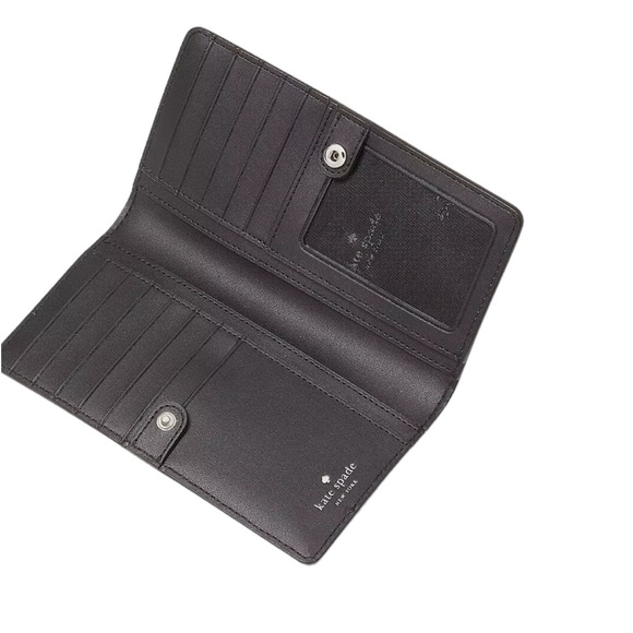 NWT Kate Spade Madison Colorblock Saffiano Leather Large Slim Bifold Wallet - Picture 5 of 5